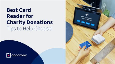 portable card reader for charity